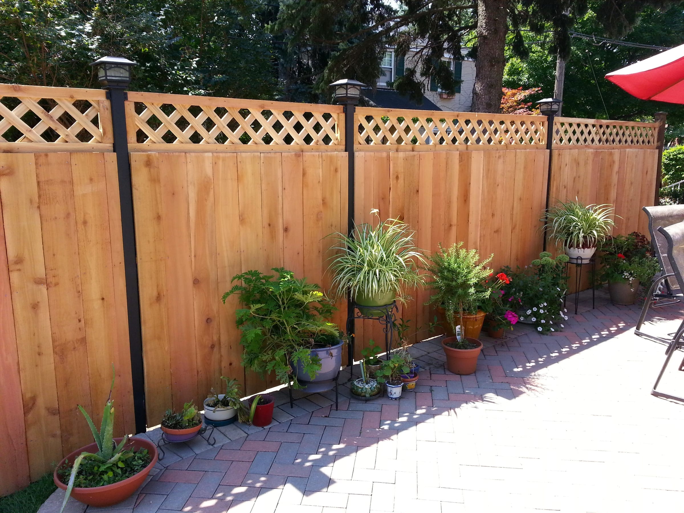 Custom Wood Privacy Fencing